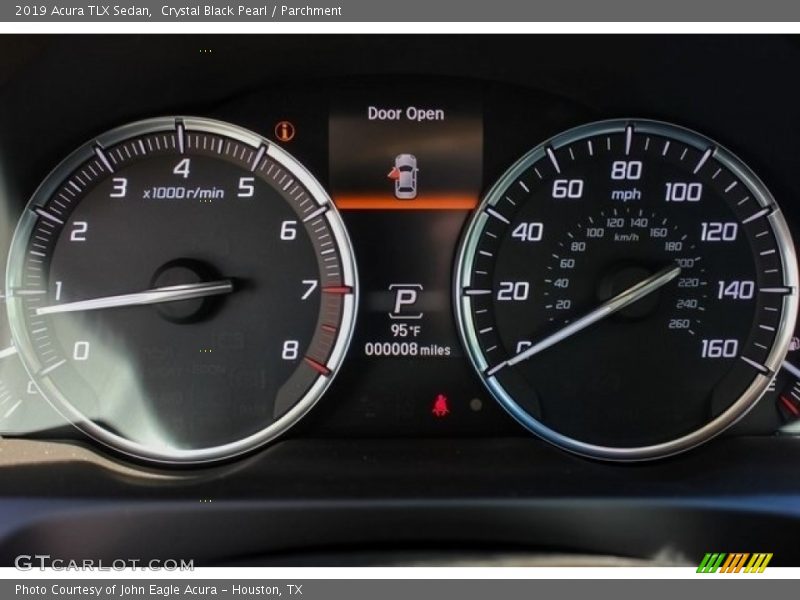 Crystal Black Pearl / Parchment 2019 Acura TLX Sedan