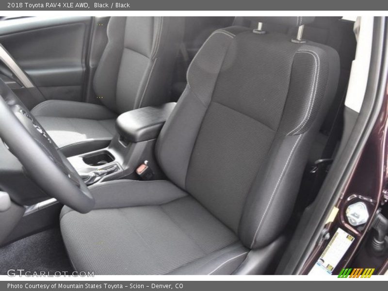 Black / Black 2018 Toyota RAV4 XLE AWD