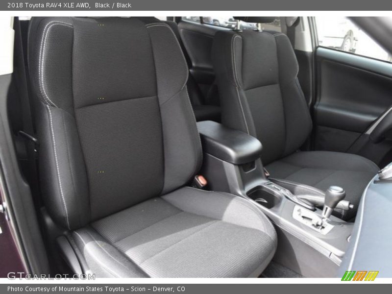 Black / Black 2018 Toyota RAV4 XLE AWD
