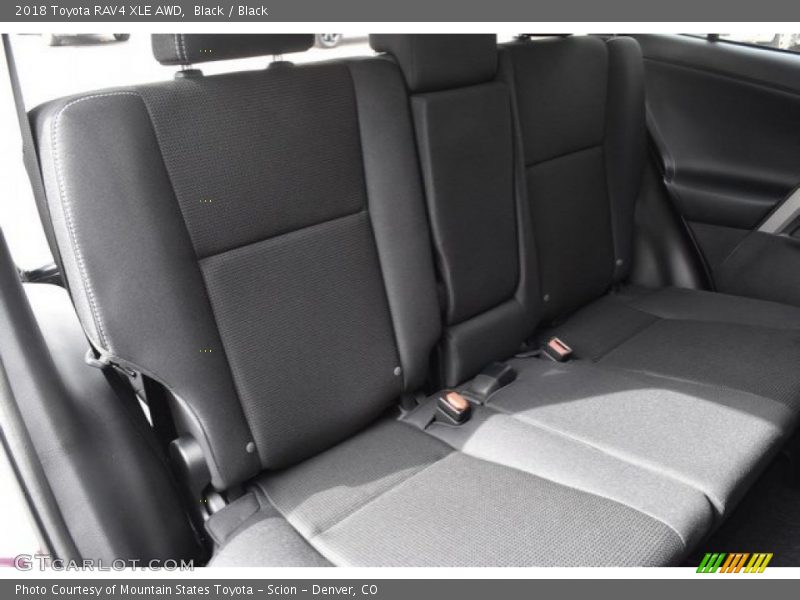 Black / Black 2018 Toyota RAV4 XLE AWD