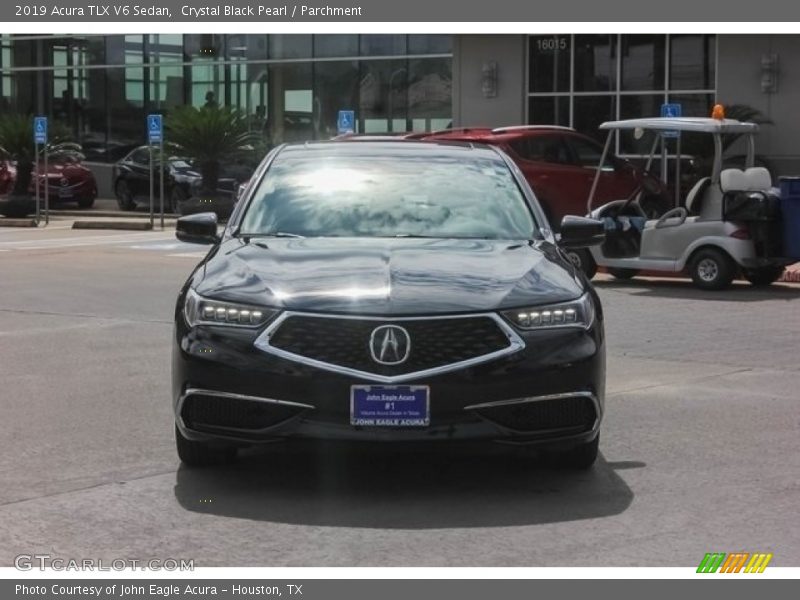 Crystal Black Pearl / Parchment 2019 Acura TLX V6 Sedan