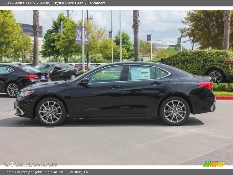 Crystal Black Pearl / Parchment 2019 Acura TLX V6 Sedan