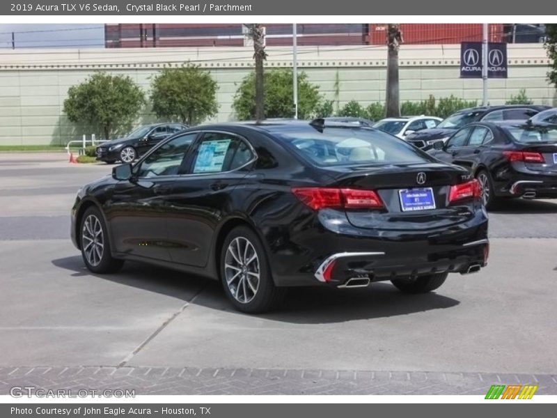 Crystal Black Pearl / Parchment 2019 Acura TLX V6 Sedan