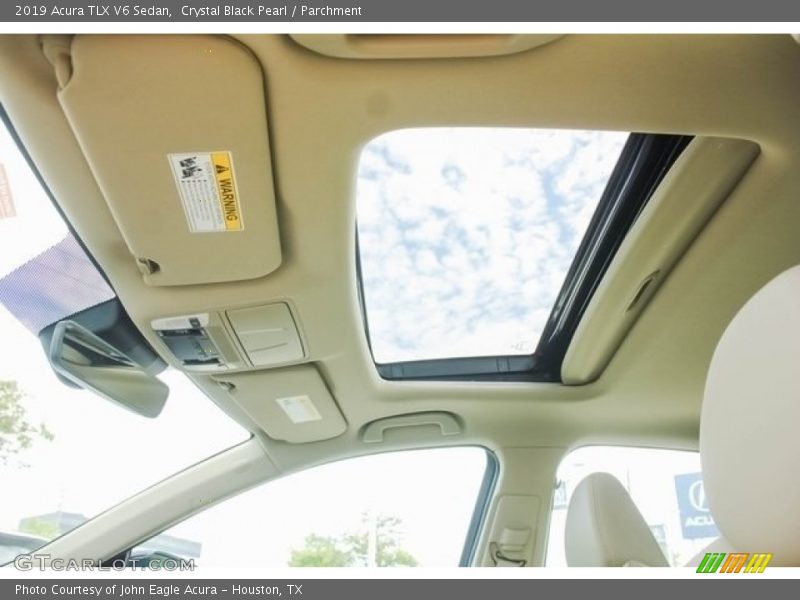 Crystal Black Pearl / Parchment 2019 Acura TLX V6 Sedan