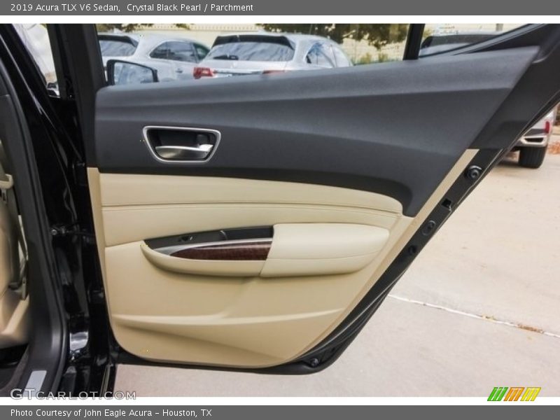Crystal Black Pearl / Parchment 2019 Acura TLX V6 Sedan