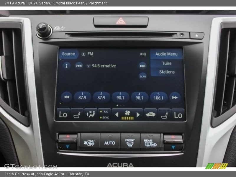 Crystal Black Pearl / Parchment 2019 Acura TLX V6 Sedan