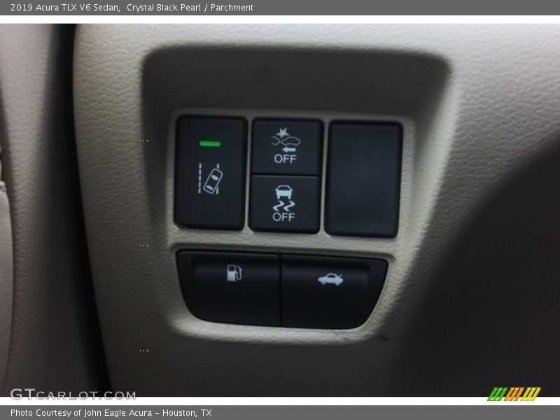 Crystal Black Pearl / Parchment 2019 Acura TLX V6 Sedan