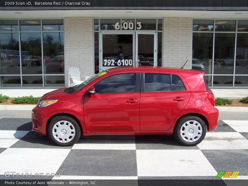 Barcelona Red / Charcoal Gray 2009 Scion xD