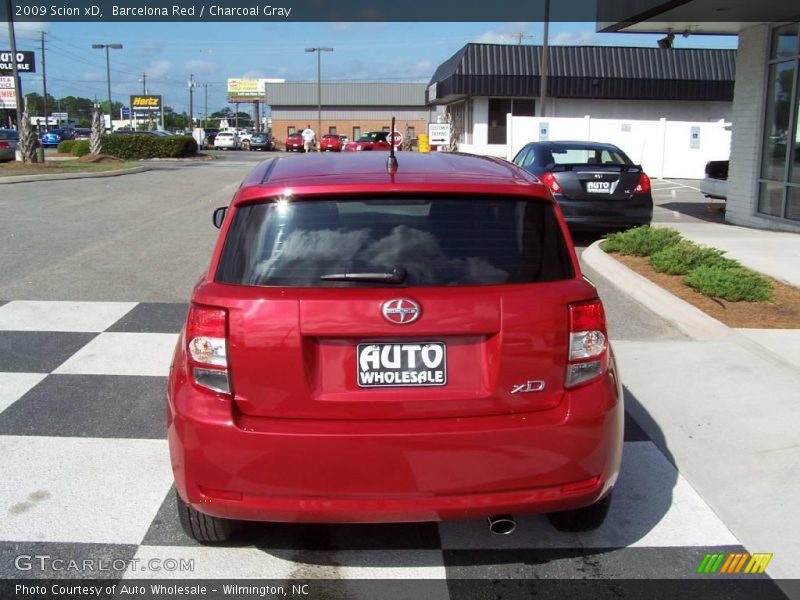 Barcelona Red / Charcoal Gray 2009 Scion xD