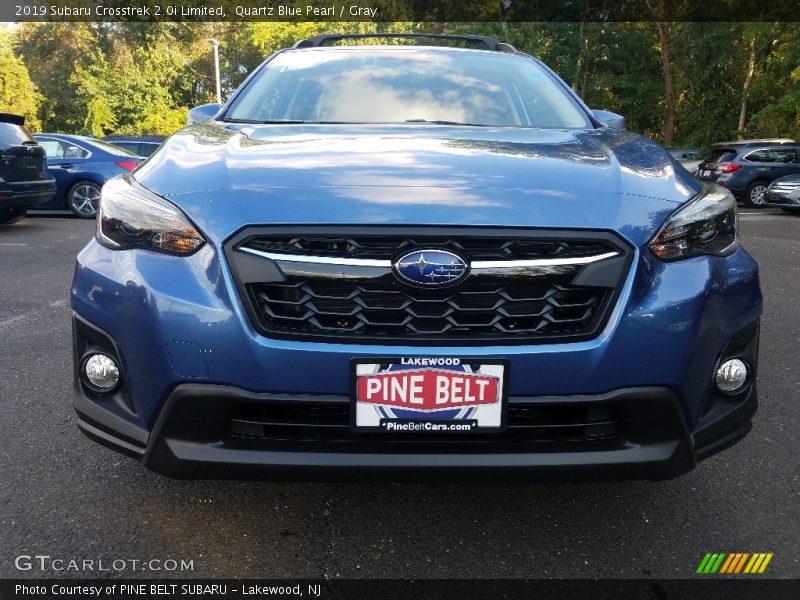 Quartz Blue Pearl / Gray 2019 Subaru Crosstrek 2.0i Limited