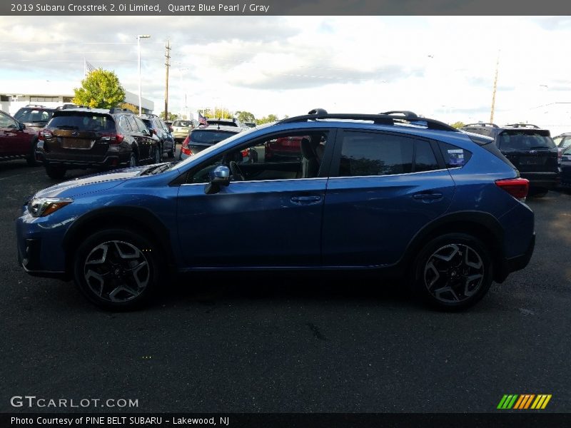 Quartz Blue Pearl / Gray 2019 Subaru Crosstrek 2.0i Limited