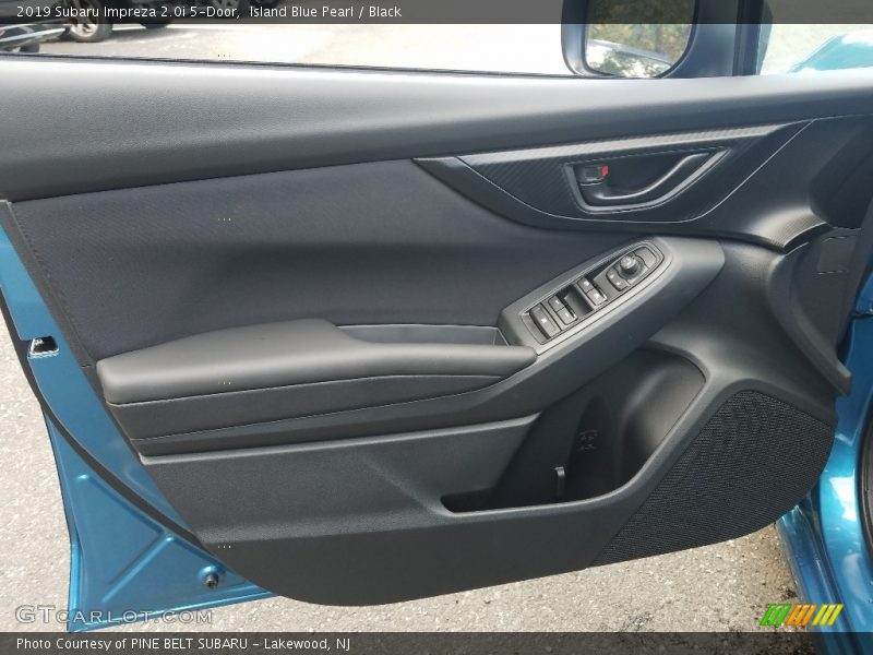 Island Blue Pearl / Black 2019 Subaru Impreza 2.0i 5-Door