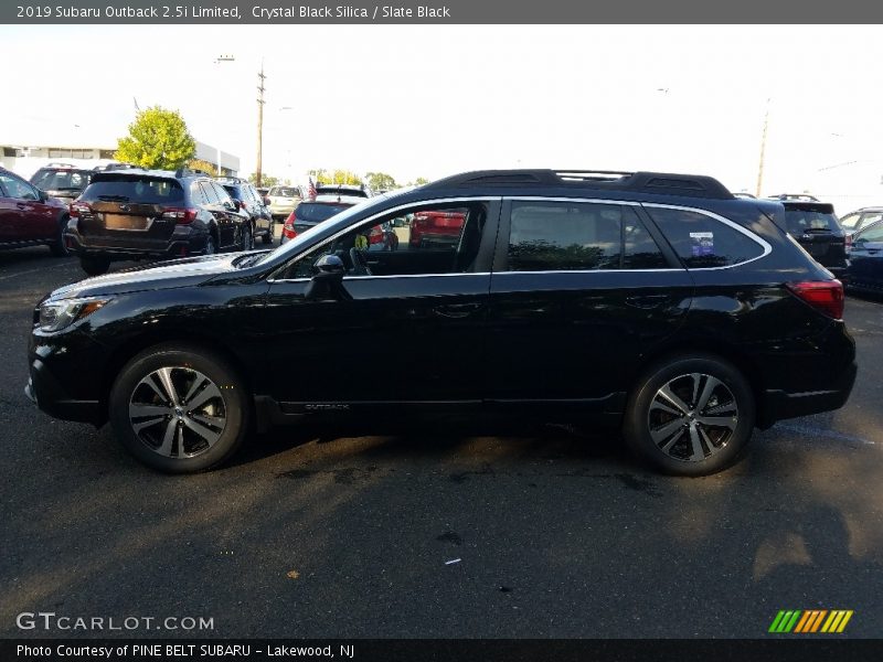 Crystal Black Silica / Slate Black 2019 Subaru Outback 2.5i Limited