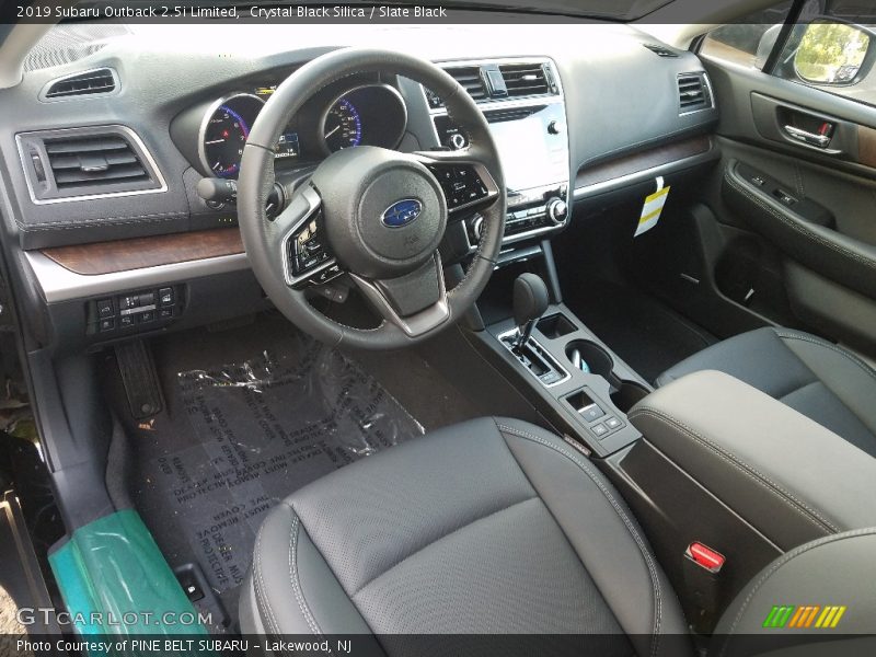 2019 Outback 2.5i Limited Slate Black Interior