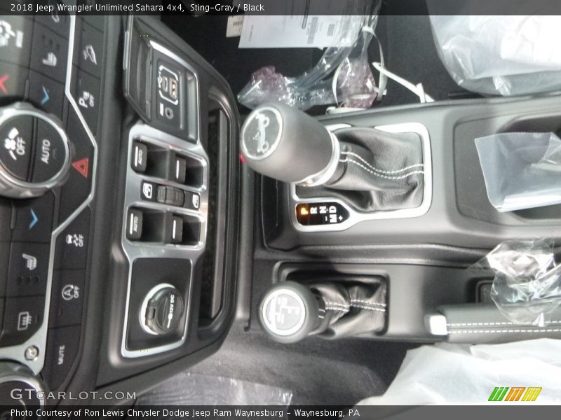 Sting-Gray / Black 2018 Jeep Wrangler Unlimited Sahara 4x4
