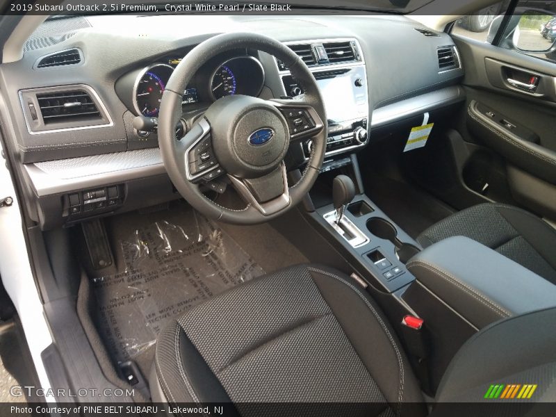  2019 Outback 2.5i Premium Slate Black Interior