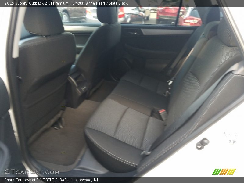Crystal White Pearl / Slate Black 2019 Subaru Outback 2.5i Premium