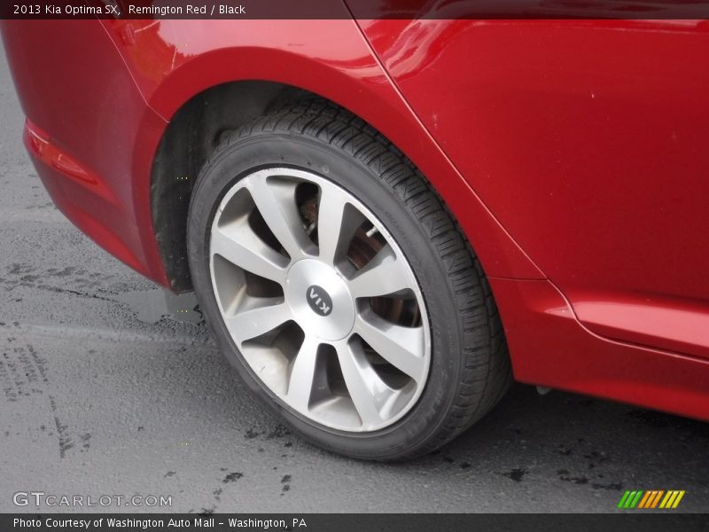 Remington Red / Black 2013 Kia Optima SX