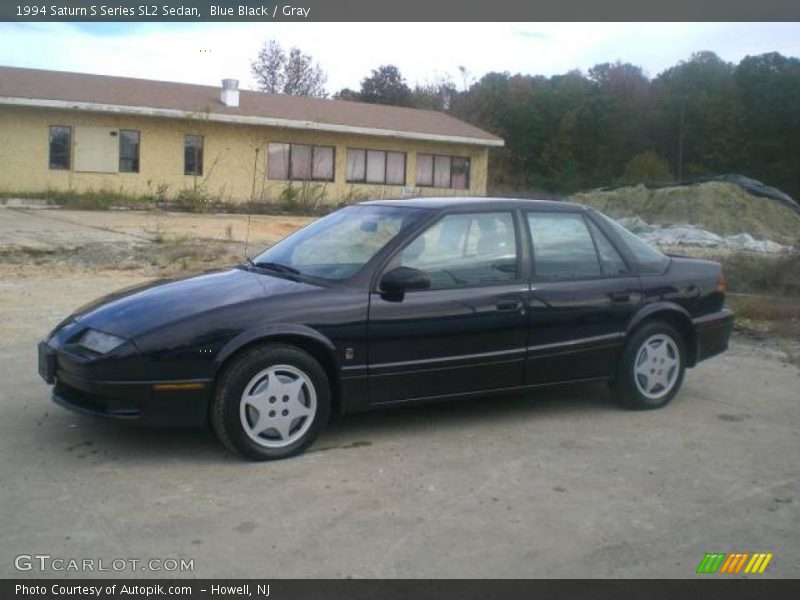 Blue Black / Gray 1994 Saturn S Series SL2 Sedan