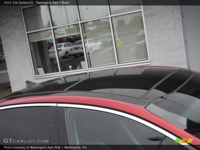 Remington Red / Black 2013 Kia Optima SX