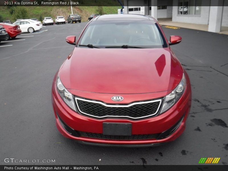 Remington Red / Black 2013 Kia Optima SX