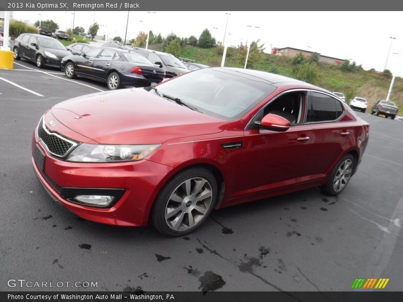 Remington Red / Black 2013 Kia Optima SX