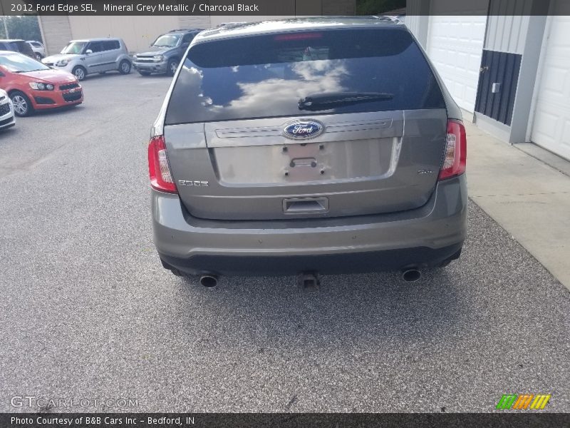 Mineral Grey Metallic / Charcoal Black 2012 Ford Edge SEL