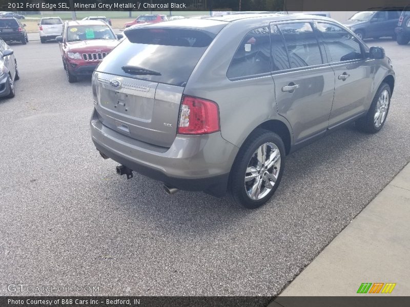 Mineral Grey Metallic / Charcoal Black 2012 Ford Edge SEL
