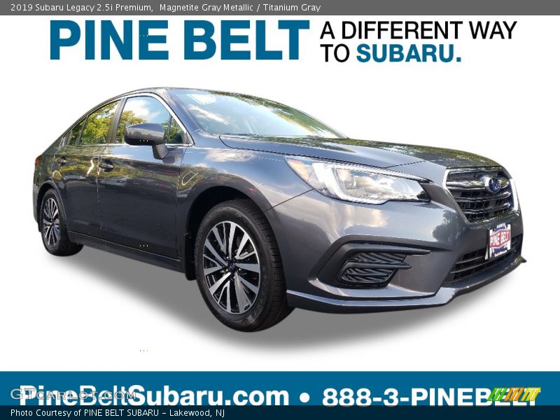 Magnetite Gray Metallic / Titanium Gray 2019 Subaru Legacy 2.5i Premium