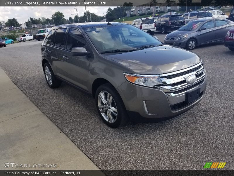 Mineral Grey Metallic / Charcoal Black 2012 Ford Edge SEL