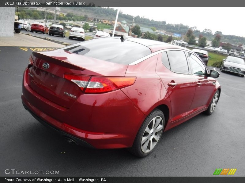 Remington Red / Black 2013 Kia Optima SX