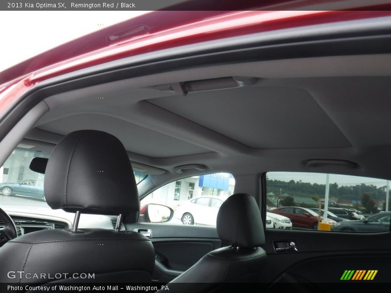 Remington Red / Black 2013 Kia Optima SX