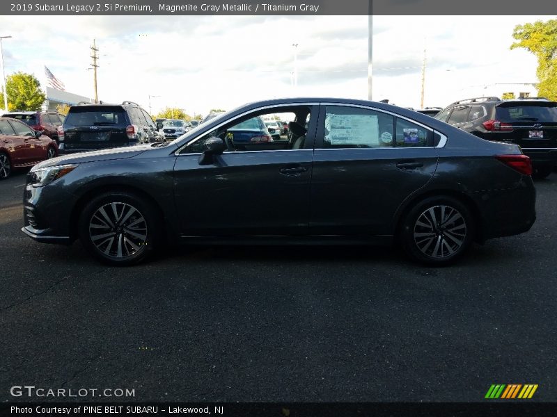 Magnetite Gray Metallic / Titanium Gray 2019 Subaru Legacy 2.5i Premium