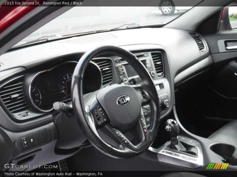 Remington Red / Black 2013 Kia Optima SX