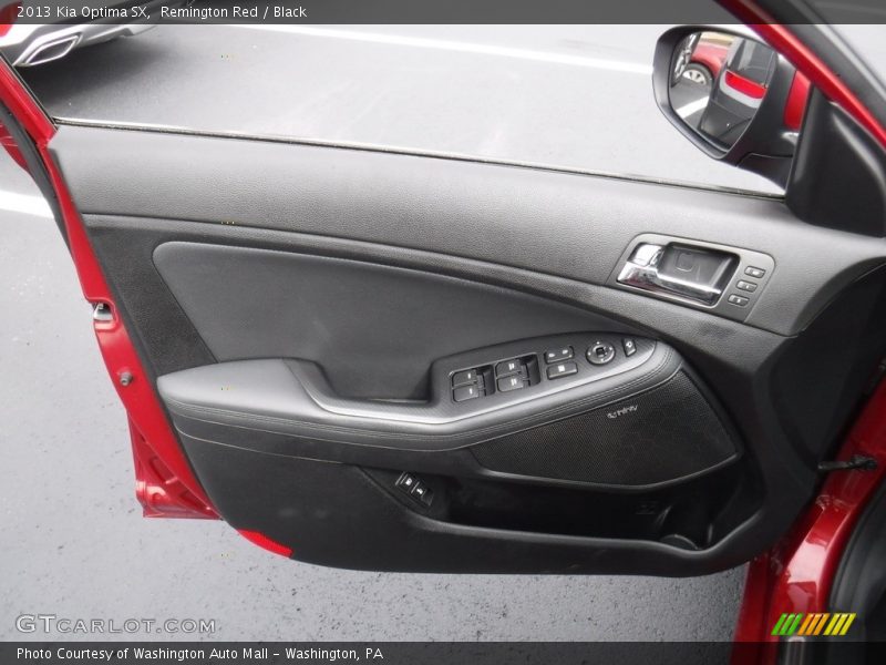 Remington Red / Black 2013 Kia Optima SX