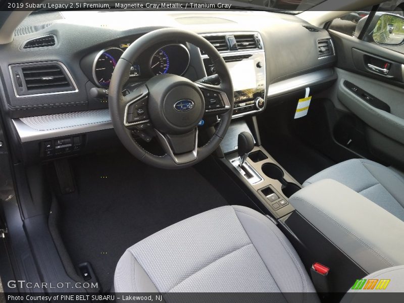  2019 Legacy 2.5i Premium Titanium Gray Interior