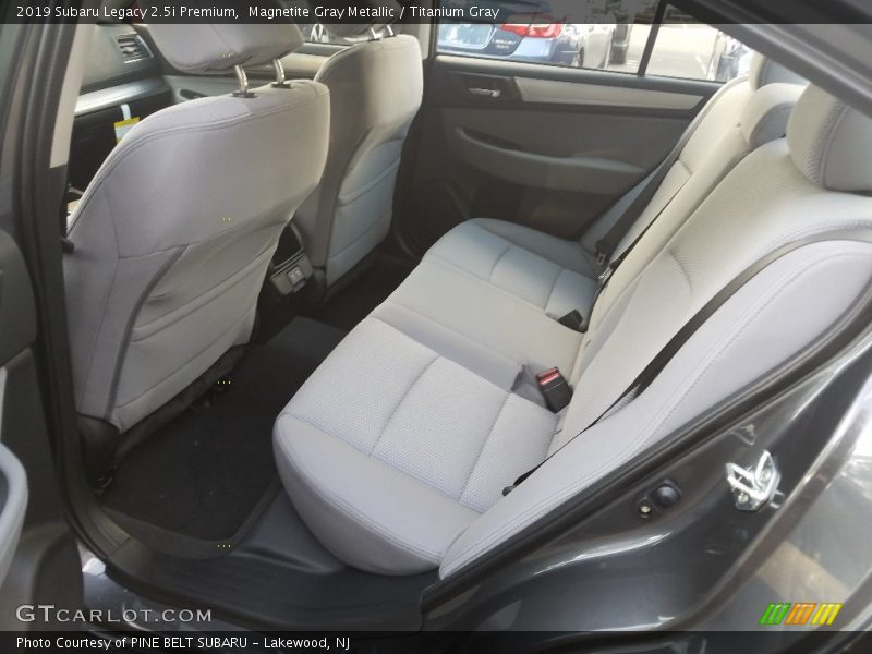 Rear Seat of 2019 Legacy 2.5i Premium