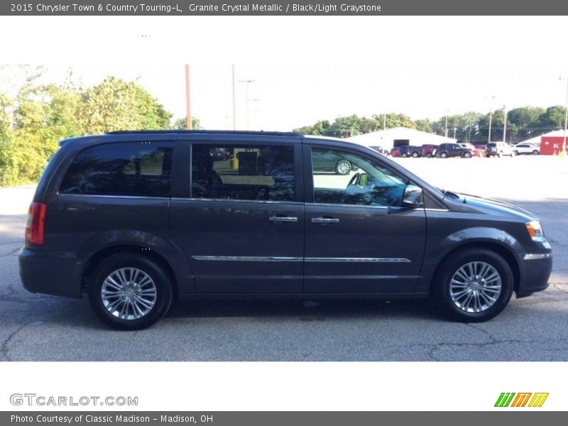 Granite Crystal Metallic / Black/Light Graystone 2015 Chrysler Town & Country Touring-L