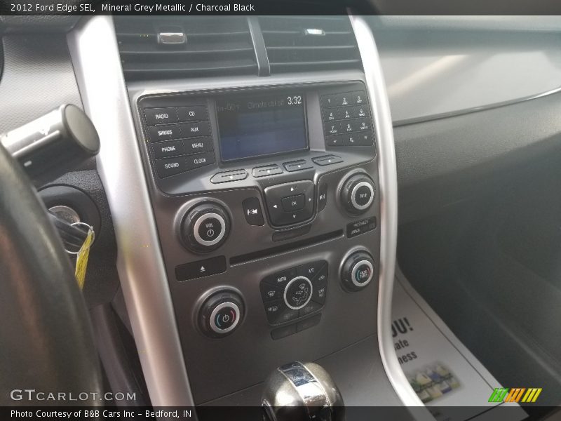 Mineral Grey Metallic / Charcoal Black 2012 Ford Edge SEL