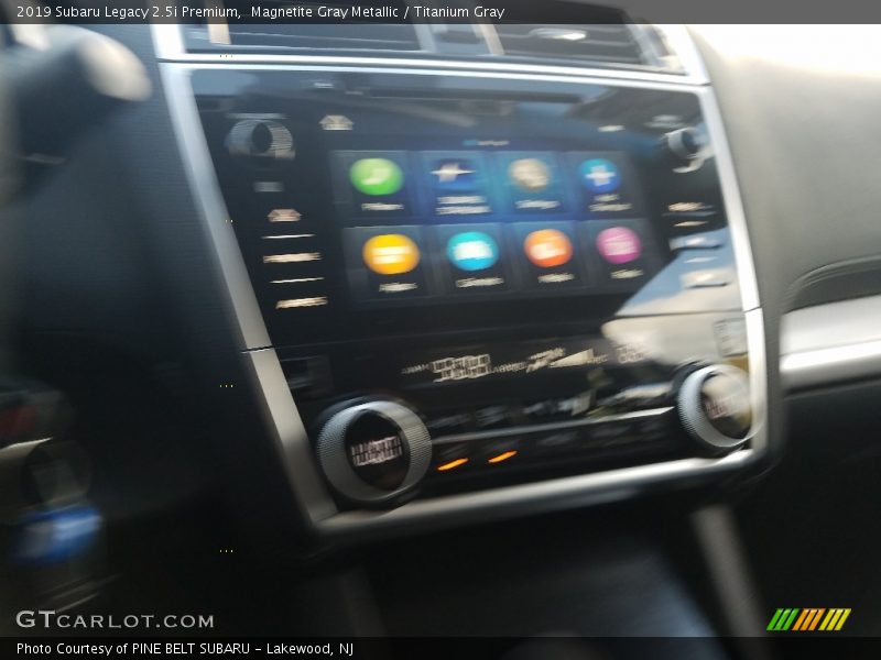 Magnetite Gray Metallic / Titanium Gray 2019 Subaru Legacy 2.5i Premium