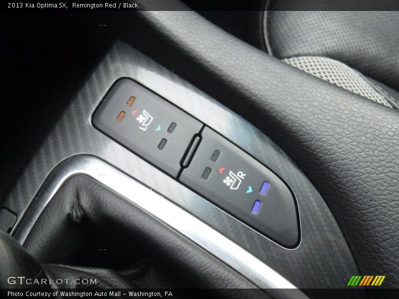 Remington Red / Black 2013 Kia Optima SX