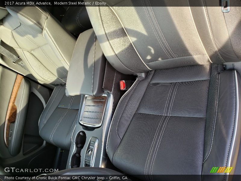 Modern Steel Metallic / Ebony 2017 Acura MDX Advance