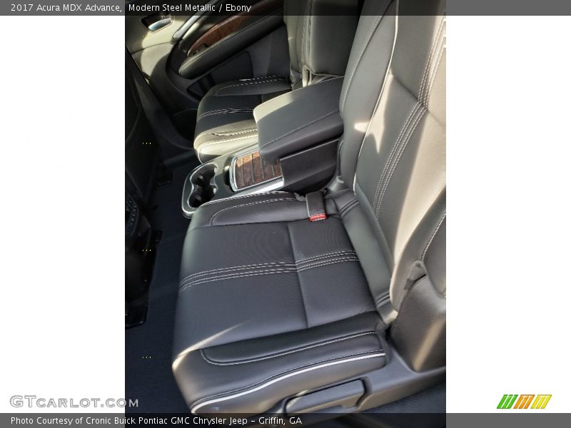 Modern Steel Metallic / Ebony 2017 Acura MDX Advance