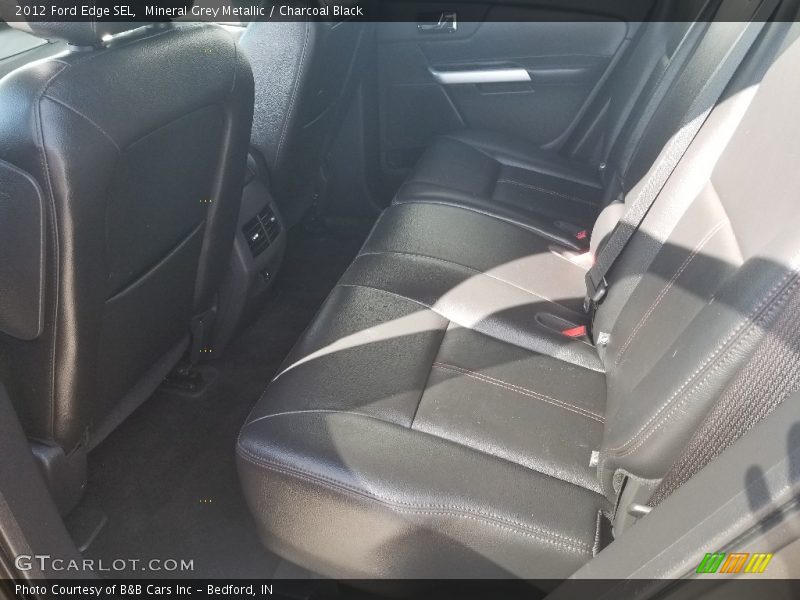 Mineral Grey Metallic / Charcoal Black 2012 Ford Edge SEL