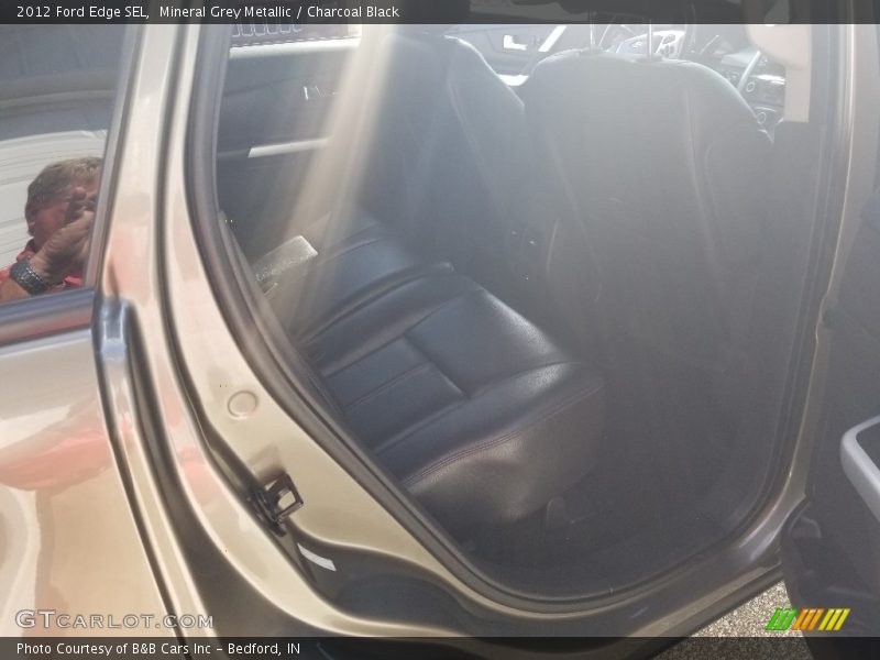Mineral Grey Metallic / Charcoal Black 2012 Ford Edge SEL