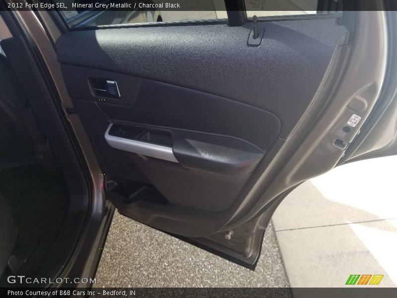 Mineral Grey Metallic / Charcoal Black 2012 Ford Edge SEL