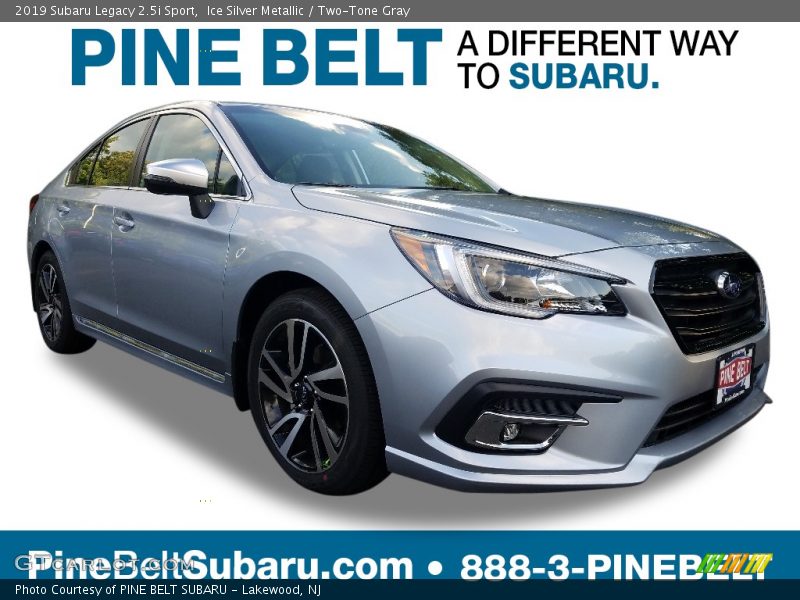 Ice Silver Metallic / Two-Tone Gray 2019 Subaru Legacy 2.5i Sport