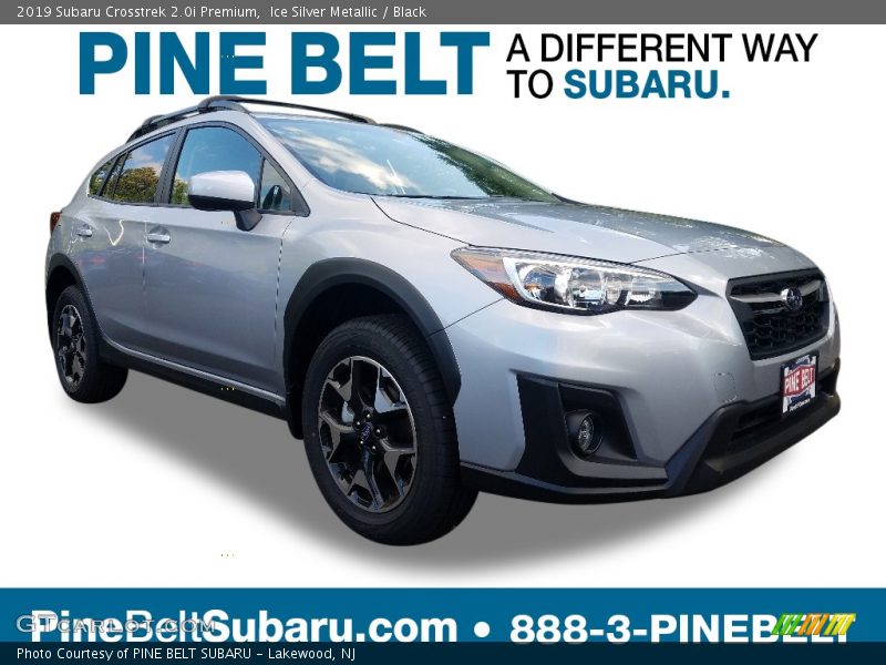 Ice Silver Metallic / Black 2019 Subaru Crosstrek 2.0i Premium