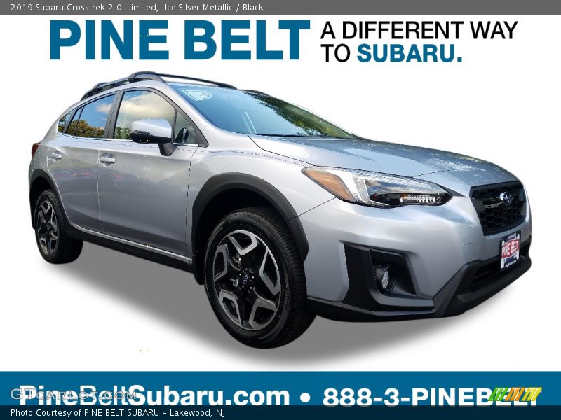 Ice Silver Metallic / Black 2019 Subaru Crosstrek 2.0i Limited