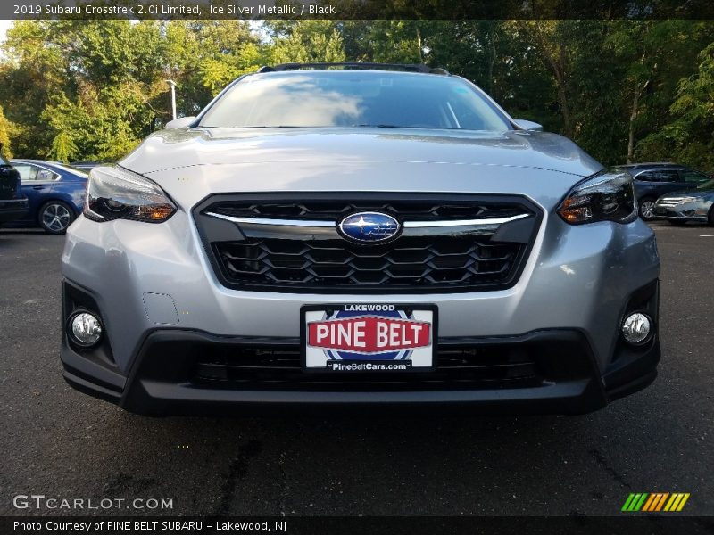 Ice Silver Metallic / Black 2019 Subaru Crosstrek 2.0i Limited